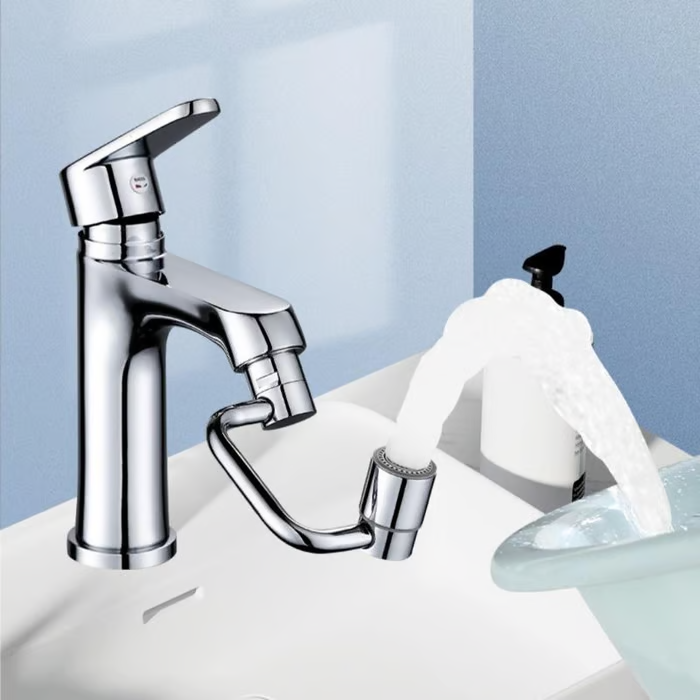 🚰Universal sink faucet✨1440° Rotatable Faucet Aerator Extension