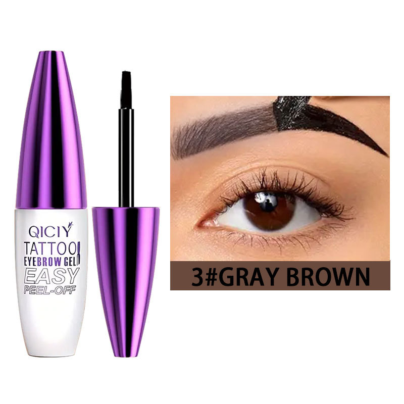 Peel-off brow gel for longer wear 🎁