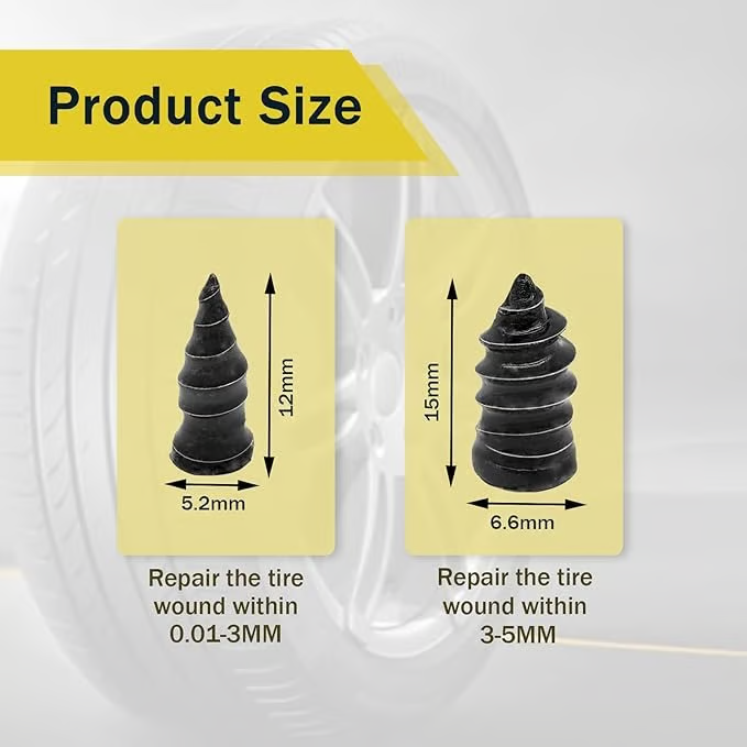 🎁Last Day Promotion 49% OFF✨ -60PCS Tire Repair Rubber Nails Kit
