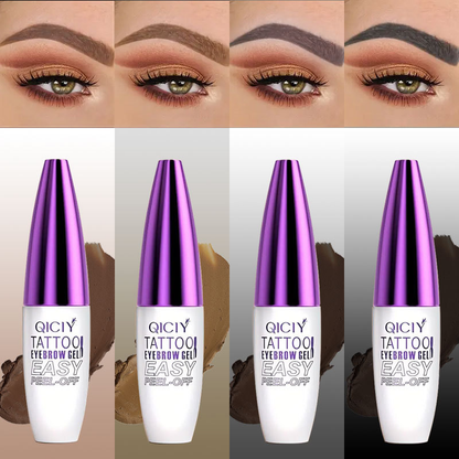 Peel-off brow gel for longer wear 🎁