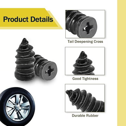 🎁Last Day Promotion 49% OFF✨ -60PCS Tire Repair Rubber Nails Kit