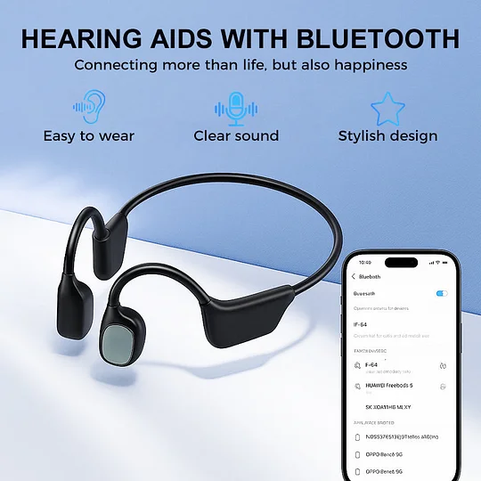 💥Feel the Joy.💖 💥 LIMITED TIME OFFER!🔥Bone Conduction Smart – Patented Transducer, Best Bone Conduction ✅made in the USA✅🔥Limited stock available!🔥