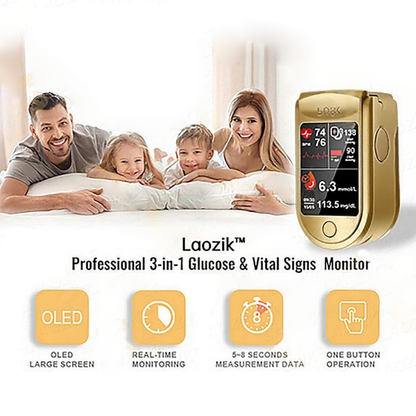 🩸Health America Subsidized Product | Cheeroll® Professional 12in1 Glucose & Vital Signs Monitor-Painless, Fast, Precise& FDA-Backed(Made in California, USA)